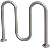 Highland 5 Bike Wave Rack Steel Constructed Highland 5 Bike Wave Rack Steel Constructed