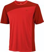 Wilson Tennis Mens Rush Colorblock Crew Tee Wilson Tennis Mens Rush Colorblock Crew Tee