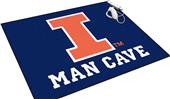 Fan Mats NCAA Univ. Illinois Man Cave All-Star Mat Fan Mats NCAA Univ. Illinois Man Cave All-Star Mat