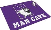 Fan Mats NCAA Northwest Univ Man Cave All-Star Mat