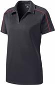 Sport-Tek Ladies' Micropique Sport-Wick Piped Polo