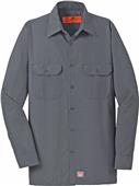 Red Kap Adult Long Sleeve Solid Ripstop Shirt