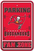 NFL Tampa Bay Buccaneers Fan Zone Parking Sign NFL Tampa Bay Buccaneers Fan Zone Parking Sign
