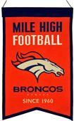 Winning Streak NFL Denver Broncos Franchise Banner Winning Streak NFL Denver Broncos Franchise Banner