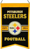 Winning Streak NFL Steelers Franchise Banner Winning Streak NFL Steelers Franchise Banner