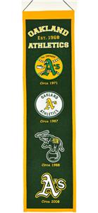2002+Oakland+A's+Winning+Streak Winning Streak MLB Oakland A's Heritage Banner - Fan Gear