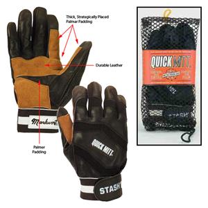 Markwort Quickmitt Baseball Batting Gloves/Mitt-PR