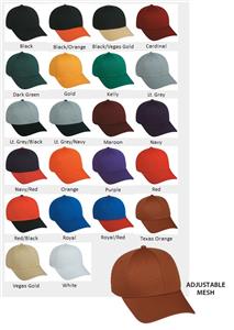 PRO Series Adjustable Mesh Baseball Cap 22 Colors