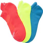 Asics Womens 3pr Pack Low Cut Cushion Socks