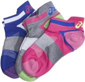 Asics Womens 3PK Quick Lyte No Show Socks