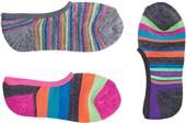 Cherokee Womens Hide N Seek Peek-A-Boo Socks 3PK