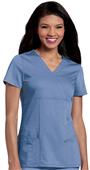 Urbane Women's Ashley Mock Wrap Scrub Top