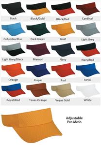 PRO Series Adjustable Mesh Visor 20 Colors