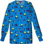 Dickies Just One Kiss Snap Warm-Up Scrub Jacket