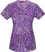 Dickies Windy Willows V-Neck Scrub Top