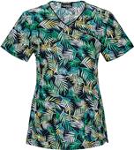 Cherokee Women's V-Neck Mock Wrap Scrub Top