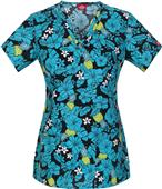 Dickies Womens V-Neck Scrub Tops Dickies Womens V-Neck Scrub Tops