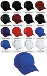 Team Style Adjustable Cotton Twill Baseball Cap