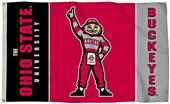 COLLEGIATE Ohio State Brutus 3' x 5' Flag COLLEGIATE Ohio State Brutus 3' x 5' Flag