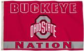 COLLEGIATE Ohio State Nation 3' x 5' Flag COLLEGIATE Ohio State Nation 3' x 5' Flag