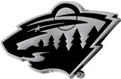 Fan Mats NHL Minnesota Wild Vehicle Emblem Fan Mats NHL Minnesota Wild Vehicle Emblem