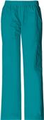 Cherokee Womens Mid-Rise Pull-On Cargo Scrub Pants