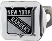 Fan Mats NHL New York Rangers Chrome Hitch Cover