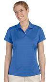 Adidas Golf Ladies Climalite Textured Polo Shirt Adidas Golf Ladies Climalite Textured Polo Shirt