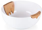Picnic Time Romano Salad Bowl and Servers Set Picnic Time Romano Salad Bowl and Servers Set