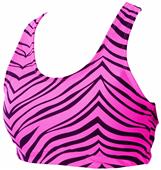 Pizzazz Animal Print Sports Bra