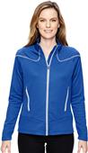 North End Sport Red Ladies Cadence Brush Jacket North End Sport Red Ladies Cadence Brush Jacket
