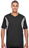 Team 365 Mens Short-Sleeve Athletic V-Neck Jersey Team 365 Mens Short-Sleeve Athletic V-Neck Jersey