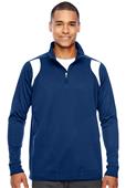 Team 365 Mens Elite Performance Quarter-Zip Jacket Team 365 Mens Elite Performance Quarter-Zip Jacket