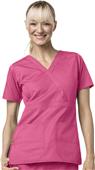 Carhartt Women's Mock Wrap Ripstop Scrub Top