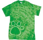 Dyenomite Pawprints Paw Tie Dye T-Shirts Dyenomite Pawprints Paw Tie Dye T-Shirts