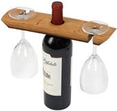 Picnic Plus Wooden Wine Barrel Glass Caddy Picnic Plus Wooden Wine Barrel Glass Caddy