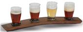 Picnic Plus Wooden Beer Taster Flight Picnic Plus Wooden Beer Taster Flight