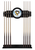 Holland NHL Pittsburgh Penguins Logo Cue Rack Holland NHL Pittsburgh Penguins Logo Cue Rack