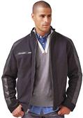 Burk's Bay Wool & Leather Driving Jacket Burk's Bay Wool & Leather Driving Jacket
