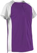 Alleson Women/Girls Two Button Fastpitch Jersey Alleson Women/Girls Two Button Fastpitch Jersey