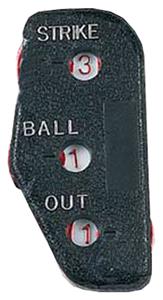 Markwort 3-Dial Baseball Umpire Indicator w/o Logo