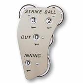 Markwort 4-Dial SS Baseball Umpire Indicators Markwort 4-Dial SS Baseball Umpire Indicators