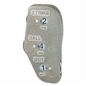 Markwort SS 3-Dial Baseball Umpire Indicators Markwort SS 3-Dial Baseball Umpire Indicators