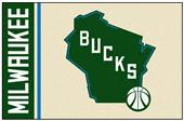 Fan Mats NBA Milwaukee Bucks Starter Rug Fan Mats NBA Milwaukee Bucks Starter Rug