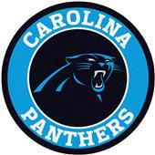 Fan Mats NFL Carolina Panthers Roundel Mat Fan Mats NFL Carolina Panthers Roundel Mat
