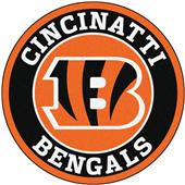 Fan Mats NFL Cincinnati Bengals Roundel Mat Fan Mats NFL Cincinnati Bengals Roundel Mat