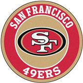 Fan Mats NFL San Francisco 49ers Roundel Mat Fan Mats NFL San Francisco 49ers Roundel Mat