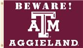 College Texas A&M Beware AggieLand Country Flag College Texas A&M Beware AggieLand Country Flag