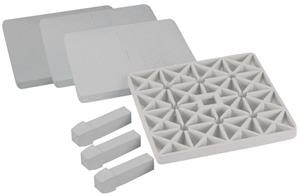 Markwort Molded Pro Baseball Bases-Set of 3