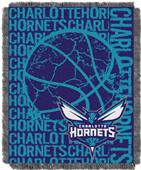 NBA Hornets Double Play Woven Jacquard Throw NBA Hornets Double Play Woven Jacquard Throw